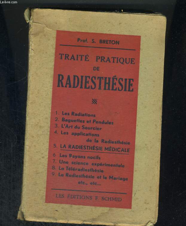 Trait pratiqe de radiesthsie