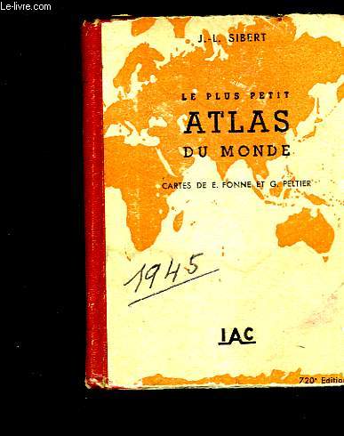 Le plus petit atlas du monde.