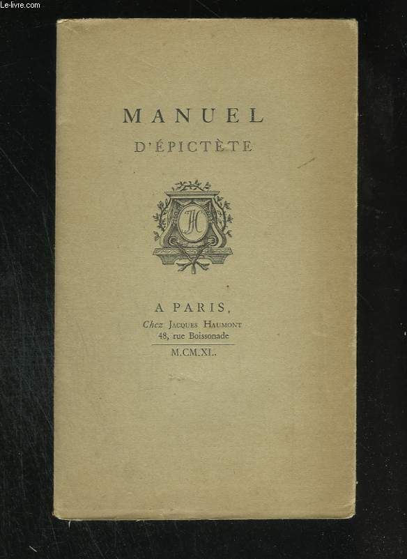 Manuel d'pictte