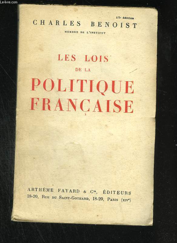 Les lois de la politique française