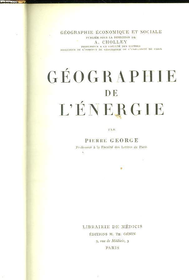 Gographie de l'nergie