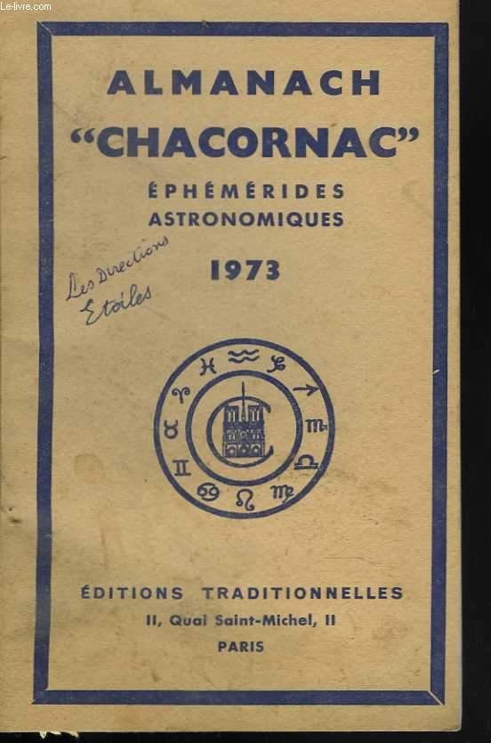 Almanach Chacornac, phmrides astronomiques