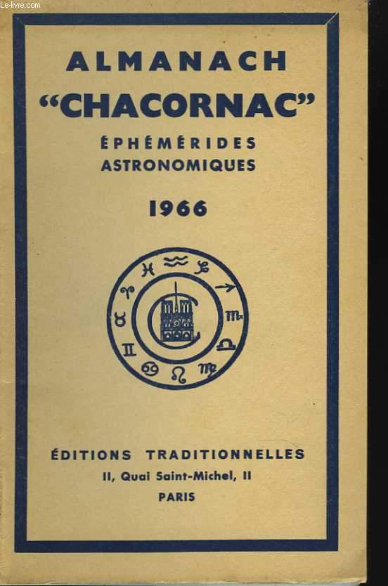 Almanach Chacornac, phmrides astronomiques