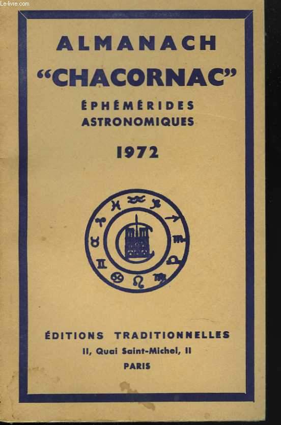 Almanach Chacornac, phmrides astronomiques