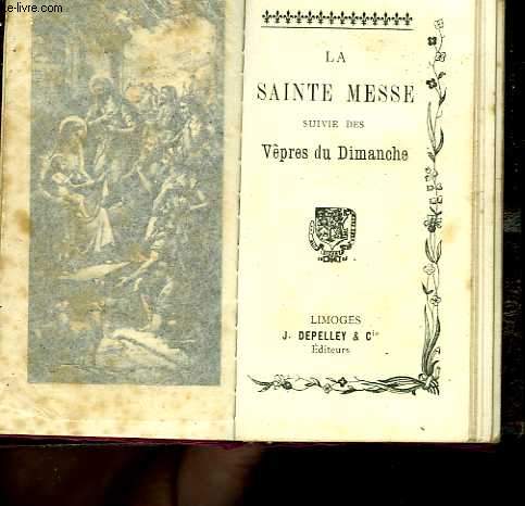 La sainte messe suivie des vpres du dimanche