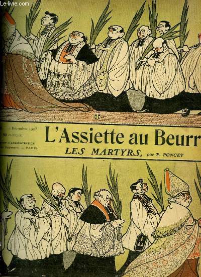 L'Assiette au Beurre N245, Les martyrs.