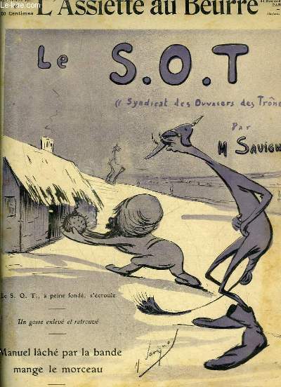 L'Assiette au Beurre N503 - Le S.O.T (Syndicat des Ouvriers des Trnes).