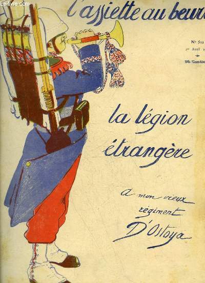 L'Assiette au Beurre N522, La lgion trangre.