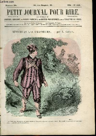 Petit journal pour rire N294, Messieurs les chasseurs.