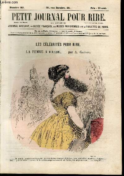 Petit journal pour rire N327, Les clbrits pour rire par A.Grvin.