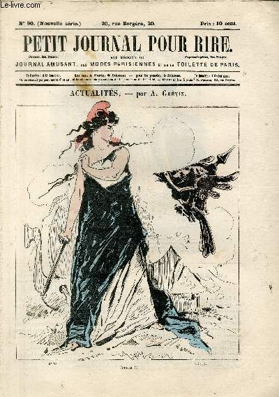 Petit journal pour rire N90 de la nouvelle srie, Actualits par Grvin.