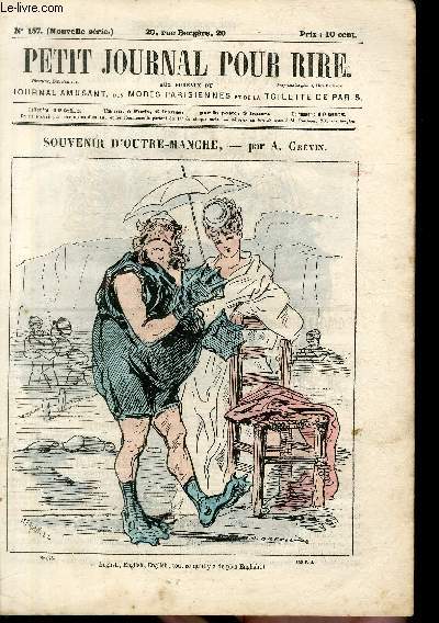 Petit journal pour rire N157 de la nouvelle srie, Souvenir d'Outre-Manche par Grvin.