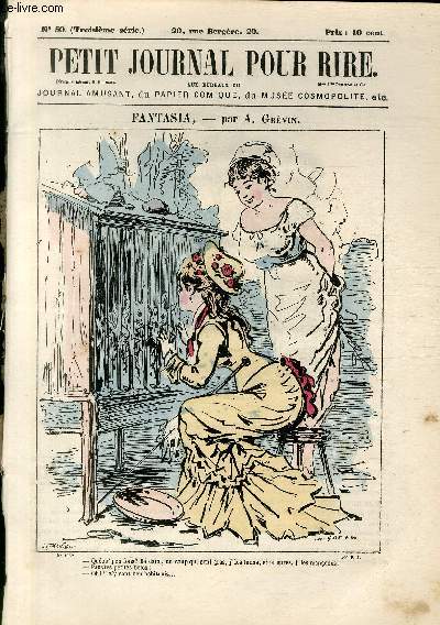 Petit journal pour rire N50 de la 3 srie, Fantasia par Grvin.