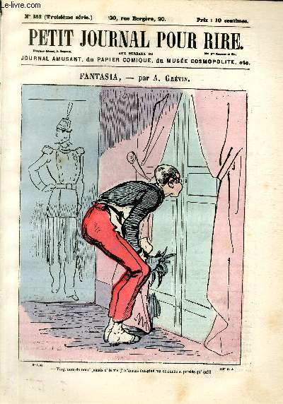 Petit journal pour rire N153 de la 3 srie, Fantasia par Grvin.