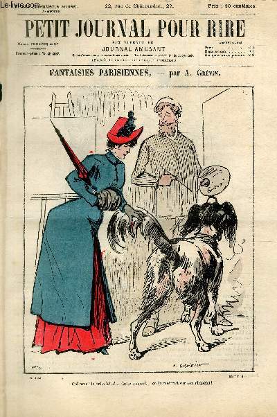 Petit journal pour rire N551 de la 3 srie - Fantaisies parisiennes