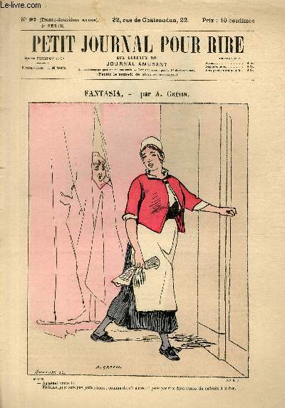 Petit journal pour rire N97 de la 4srie, Fantasia par Grvin.