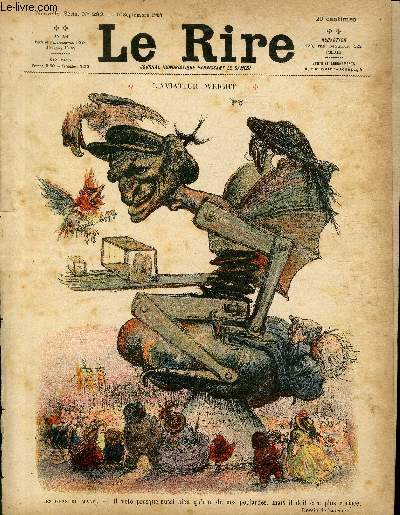 Le rire N292 de la nouvelle srie - L'aviateur wright.