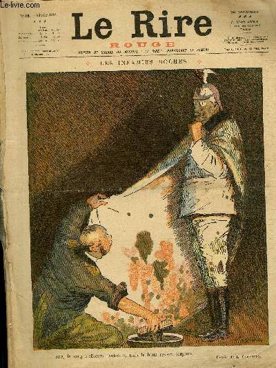 Le rire, N°086 de la 3è série - Les infamies boches. - CAPPIELLO - 1916 - Picture 1 of 1
