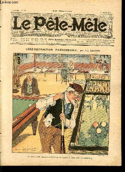 Le Ple-Mle, 9 anne, N35. UNE DISTRACTION PARDONNABLE
