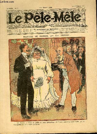 Le Ple-Mle, 10 anne, N37. MARIAGE DE RAISON