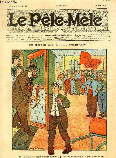 Le Ple-Mle, 16 anne, N18 - Les chefs de la C.G.T.