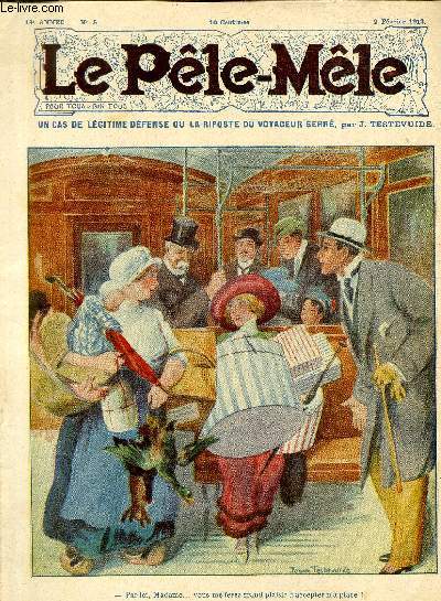 Le Ple-Mle, 19 anne, N05 - Un cas de lgitime dfense ou la riposte du voyageur serr