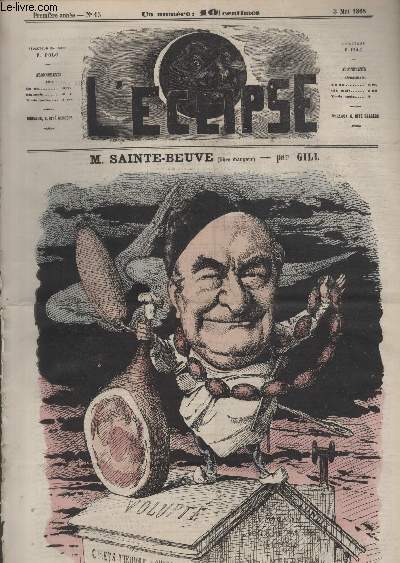 L'Eclipse, N015, M.Sainte-Beuve.