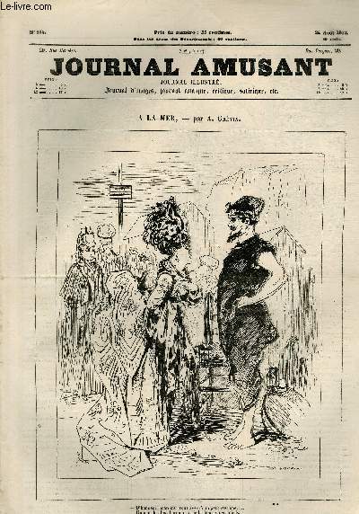 Le Journal amusant N834 - A la mer