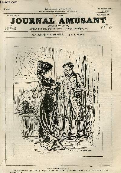 Le Journal amusant N906 - Fantaisies parisiennes