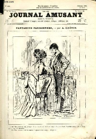 Le Journal amusant N1014 - Fantaisies parisiennes