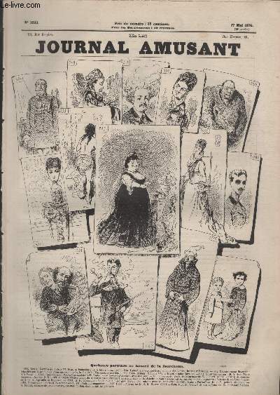 Le Journal amusant N1030 - Quelques portraits au hasard de la fourchette