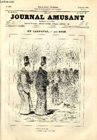 Le Journal amusant N1063 - En carnaval