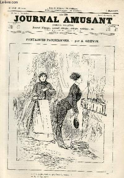 Le Journal amusant N1592 - Fantaisies parisiennes - C'est  s'y tromper