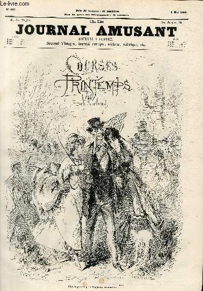 Le Journal amusant N697, Courses de printemps.
