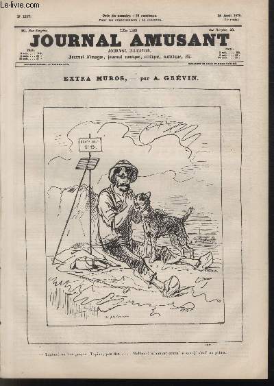 Le Journal amusant N1147, Extra-muros.