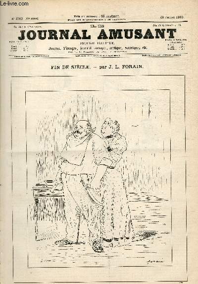 Le Journal amusant N1769, Fin de sicle.
