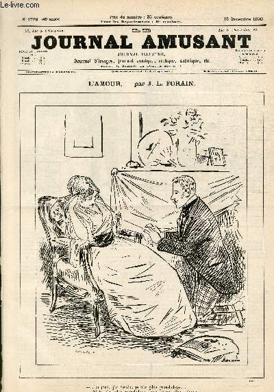 Le Journal amusant N1789, L'amour.