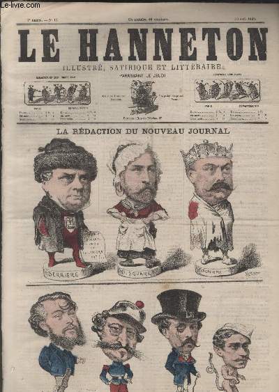 Le Hanneton N17, La rdaction du nouveau journal.