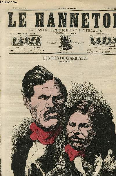 Le Hanneton, 6 anne, N41 - Les fils de Garibaldi