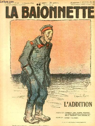 La Baonnette, 2 srie, N179, L'addition.