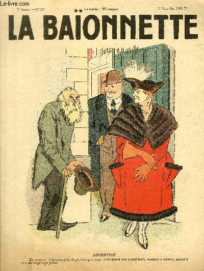 La Baonnette, 2 srie, N230 - Dception