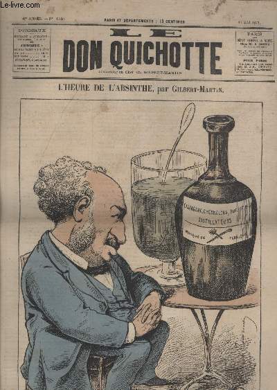 Le Don Quichotte N152, L'heure de l'absinthe.