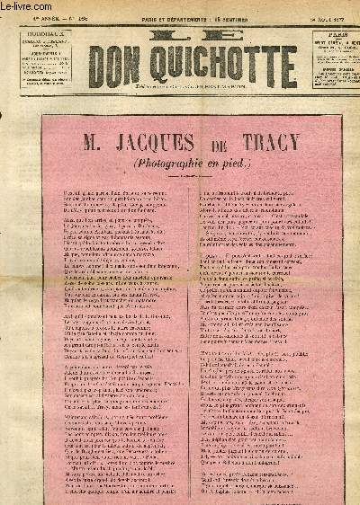 Le Don Quichotte N166, M.Jacques de Tracy.