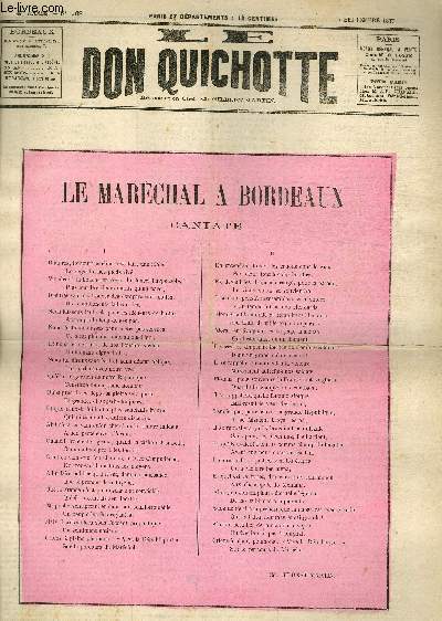 Le Don Quichotte N168, Le Marchal  Bordeaux.