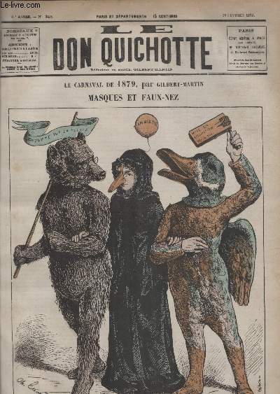 Le Don Quichotte N245, le carnaval de 1879.