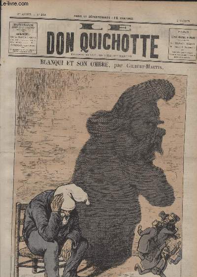Le Don Quichotte N254, Blanqui et son ombre.