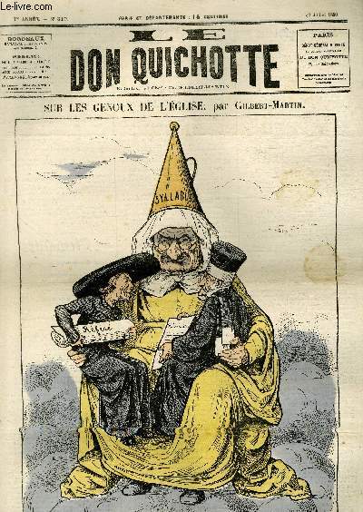 Le Don Quichotte N319, Sur les genoux de l'Eglise;