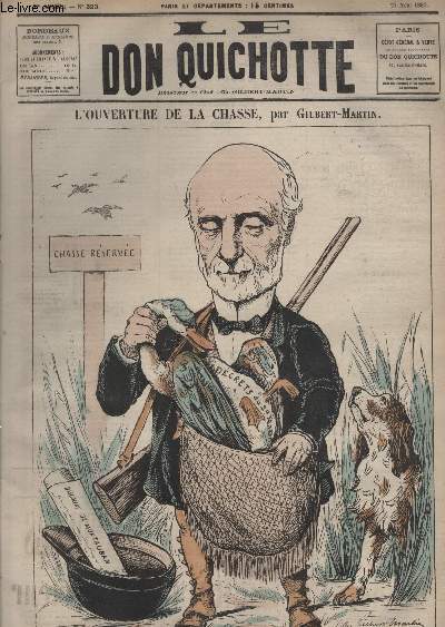 Le Don Quichotte N323, L'ouverture de la chasse.