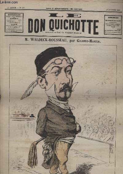 Le Don Quichotte N502, M.Waldeck-Rousseau.