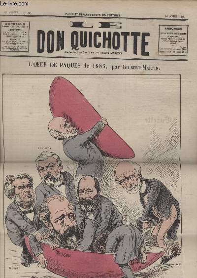 Le Don Quichotte N564, L'oeuf de Pques de 1885.